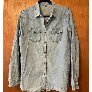 Light Chambray Denim Shirt